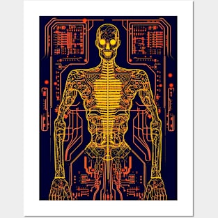 Techno Anatomy Posters and Art